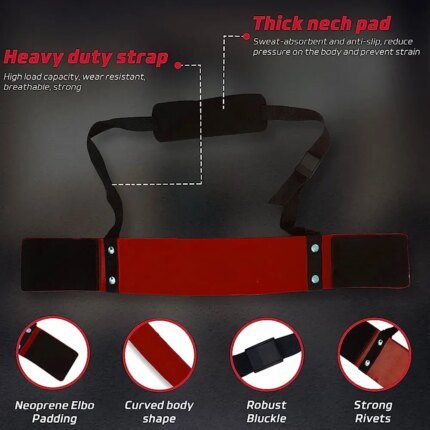 2024 Professional Top Quality Body Building Arm Blaster Top Quality EVA Aluminum Gym Equipment for Sale