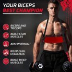 2024 Professional Top Quality Body Building Arm Blaster Top Quality EVA Aluminum Gym Equipment for Sale