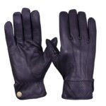 2025 Custom Color Genuine Deerskin Men's Full Finger Driving Gloves Unlined Gym Use for Sports Made Pakistan for Cycling Cycling