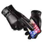 2025 New Style Ladies Men's Genuine Lambskin Sheepskin Leather Gloves Wholesale Fashion Winter Knit Weight Lifting Skiing