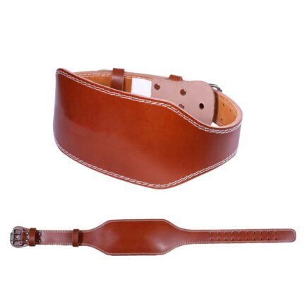 Custom Design Leather Weight Lifting Workout Gym Belt Back Support New Power Training Heavy Duty Gym Leather Belt