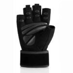 Customized Logo Gym Fitness Gloves New Genuine Leather Weightlifting Sport Training for Men and Women for Fishing and Cycling