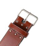 Factory Direct 13mm Cowhide Leather Lever Powerlifting Belt Waterproof Fitness Gear with OEM/ODM Service Online Selling