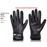 Factory Wholesale New Design Goat Skin Driving Gloves Custom Logo Leather Gloves for Car Driving Weight Lifting Skiing