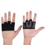 HEHE Fit Four Weightlifting Gloves Callus Guard WOD Workout Gloves for Cross Training Fit Athletes Enhanced Silicone Grip Palm