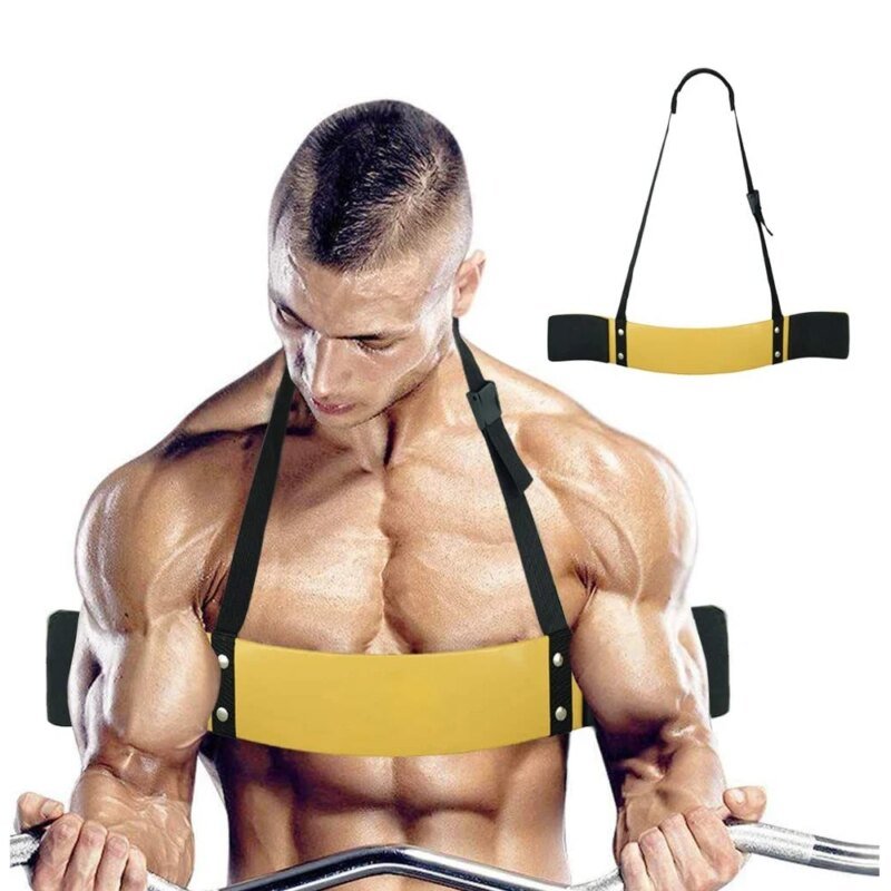High Quality Curl Triceps Fitness Muscle Arm Blaster Gym Fitness Arm Bicep Blaster for Gym Training Equipment's
