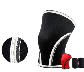 Men Women Knee Sleeve 7mm Neoprene Knee Sleeves Powerlifting Gym Compression Neoprene Knee Brace Support