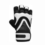 Men's Women's Half-Fingered Sports Leather Gloves Weightlifting Breathable Non-Slip Gym Gloves for Fitness Outdoor Scenes-Made