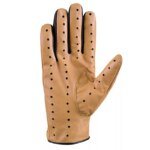 OEM High Quality 2025 Custom Brand New Goatskin Leather Gloves for Men Fashionable Genuine Goat Skin Gloves for Gym Car Driving