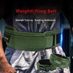 promotion2024 Custom Logo Comfortable Neoprene Gym Equipment Weighted Chain Waist Support Weightlifting Pull-up Dipping Belt