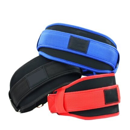 Self Locking Nylon Weightlifting Belts Gym Fitness Self Locking Nylon Weightlifting Belts