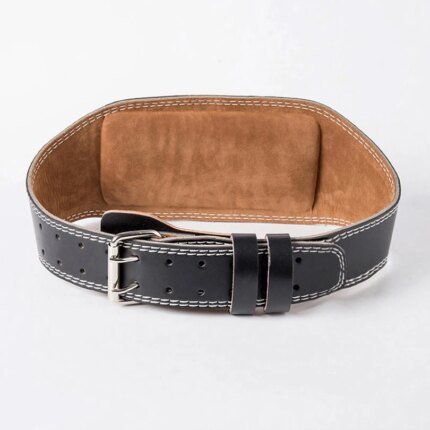 Unisex Custom Gym Leather Powerlifting Exercise Belt Solid Color Fitness Accessories Custom Logo Weight Lifting Neoprene