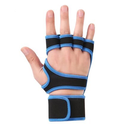 Wholesale Best Selling Palm Protection Fitness Workout Most Demanded Soft Wrist Support Cross Training Neoprene Gloves