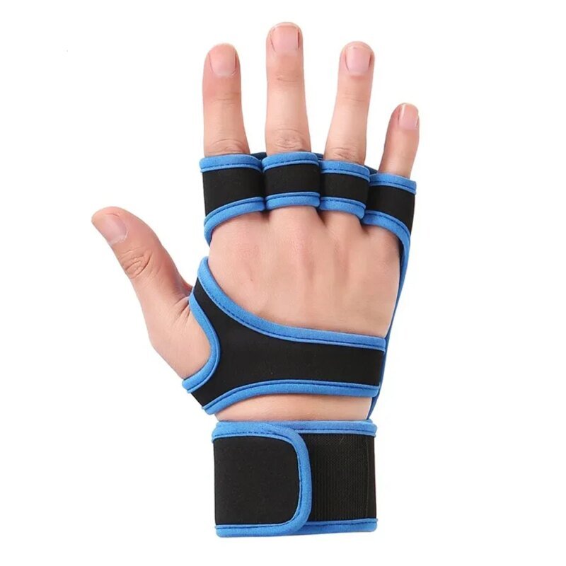 Wholesale Best Selling Palm Protection Fitness Workout Most Demanded Soft Wrist Support Cross Training Neoprene Gloves