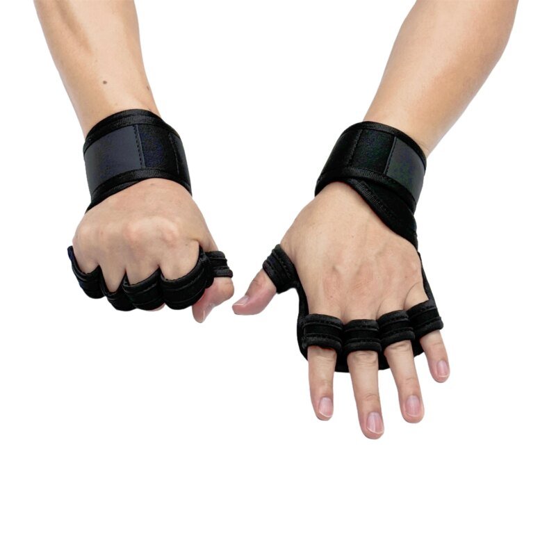 Wholesale Comfortable Breathable Workout Protector Half Finger Weight Lifting Hand Glove for Gym