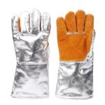 Wholesale Cowhide Welding Leather Gloves Wear-Resistant and Heat-Insulating for Fishing and Sports-Made in Pakistan
