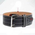 Wholesale Unisex Custom Made High Quality Powerlifting Belt High Quality Leather Fitness Gear with Buckle for Gym Use