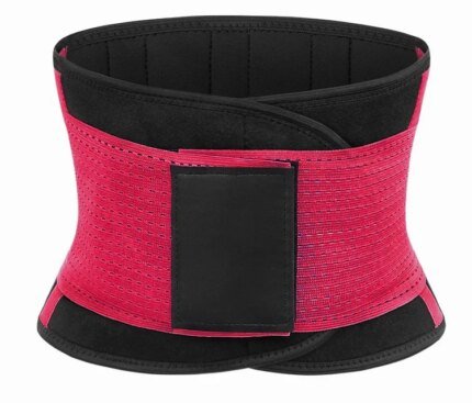 Adjustable Neoprene Waist Lumbar Support Brace Women Stomach Sweat Waist Trainer Trimmer Belt