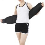 Compression Sauna Waist Trainer Belt for Women & Men Slimming Wrap