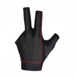 Pool Billiard Cue Three Fingered Snooker Gloves Non Slip silk print Snooker Gloves Cue Shooting Snooker