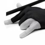 Pool Billiard Cue Three Fingered Snooker Gloves Non Slip silk print Snooker Gloves Cue Shooting Snooker