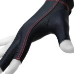 Pool Billiard Cue Three Fingered Snooker Gloves Non Slip silk print Snooker Gloves Cue Shooting Snooker