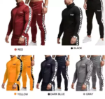 Men Wholesale Track Suit with Custom Logo Men Polyester Track Suit