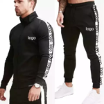 Men Wholesale Track Suit with Custom Logo Men Polyester Track Suit