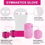 2 Pairs Gymnastics Hand Grips, Gymnastics Equipment for Kids