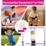 2 Pairs Gymnastics Hand Grips, Gymnastics Equipment for Kids