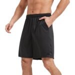 5 Pack Men's Athletic Gym Shorts with Pockets Quick Dry Activewear Workout Running Shorts for Men