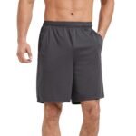 5 Pack Men's Athletic Gym Shorts with Pockets Quick Dry Activewear Workout Running Shorts for Men