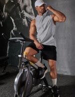 COOFANDY Men's 2 Pack Workout Hooded Tank Tops Bodybuilding Muscle Cut Off T Shirt Sleeveless Gym Hoodies