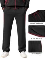 COOFANDY Men's Tracksuits 2 Piece Athletic Track Suit Warm Jogging Running Sweatsuits Casual Full Zip Sports Set