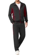 COOFANDY Men's Tracksuits 2 Piece Athletic Track Suit Warm Jogging Running Sweatsuits Casual Full Zip Sports Set