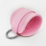 Fitness Ankle Straps for Cable Machines, 2 Pack Comfortable Adjustable Padded Ankle Wrist Cuffs, Kickback Glute Workouts for Men Women, D-Ring Leg Straps with Neoprene Padding