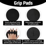 Giantree 1 Pair of Pull Up Gloves, Lifting Gloves, Non Slip Neoprene Pull Up Bar Pads Substitute for Workout Gloves to Prevent Callus Calisthenics, for Weightlifting...