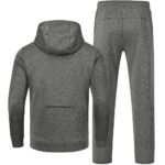 Gopune Men's Tracksuit 2 Pieces Set Hoodie Sweatsuits Full Zip Athletic Jogging Suits Long Sleeve Casual Sports Outfits