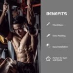 Hanging Ab Straps for Pull Up Bar: Gym Ab Sling Straps for Arm Pull up Workout Support for Training Knee and Leg Raises