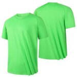 Hochwertiges, atmungsaktives, schnell trocknendes Herren-Laufsport-Fitness-atmungsaktives, bequemes Kurzarm-T-Shirt, lässige, leichte Gym-Tops - AliExpress 201768104