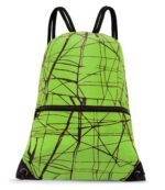 HOLYLUCK Drawstring Backpack Bag Sport Gym Sackpack