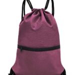 HOLYLUCK Drawstring Backpack Bag Sport Gym Sackpack