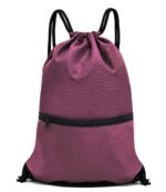 HOLYLUCK Drawstring Backpack Bag Sport Gym Sackpack