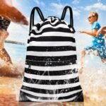 HOLYLUCK Drawstring Backpack Bag Sport Gym Sackpack