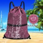 HOLYLUCK Drawstring Backpack Bag Sport Gym Sackpack