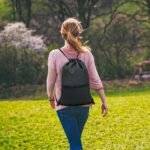 HOLYLUCK Drawstring Backpack Bag Sport Gym Sackpack