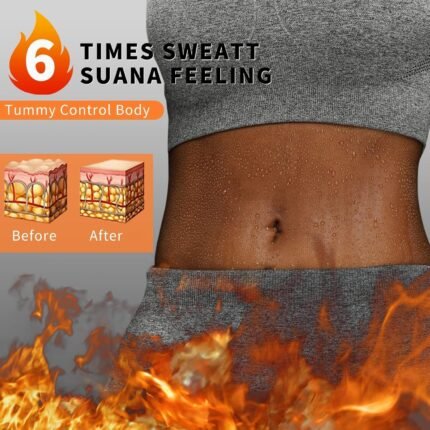 huiming Sauna Suit Waist Trimmer for Women Waist Trainer sweat band for stomach Belt Lower Belly Plus Size