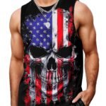 Mens Graphic Tank Tops Workout Sleeveless Shirts Hawaiian Palm Tree Vacation Tanks for Men Summer Beach T-Shirt