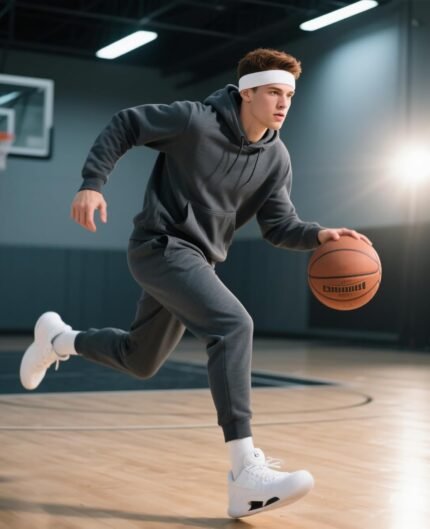 Men's Tracksuits 2 Piece Hoodie and Sweatpants Set Fleece Sweatsuits Casual Athletic Jogging Suit for Men