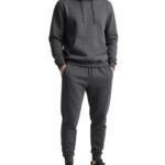 Men's Tracksuits 2 Piece Hoodie and Sweatpants Set Fleece Sweatsuits Casual Athletic Jogging Suit for Men